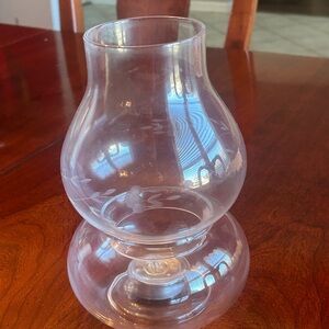 Princess House Heritage Crystal Votive Hurricane Lamp